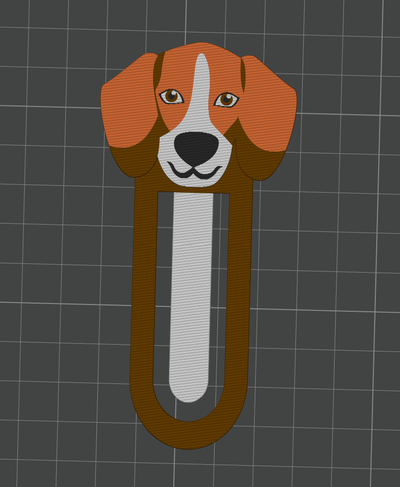 beagle signet by veut savoir outils organisateurs chien bureau accessoires 3d print model - Mito3D