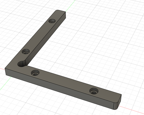 esquina ángulo abrazadera fon cnc máquina grande versión by b engineer pasatiempo bricolaje diy almeja véase angular bloquear trozo soporte 3d print model - Mito3D