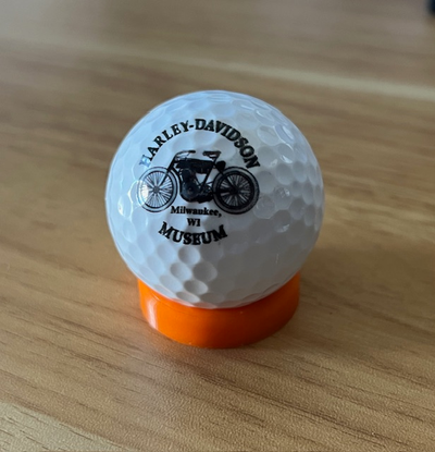 golf ball halter unterstützung by miekush hobby diy sport draußen golfball 3d print model - Mito3D