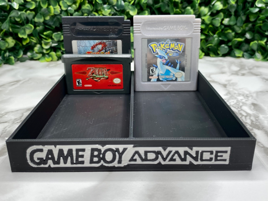 game boy advance cartridge holder case by user 1068934888 hobby & diy electronics gamer video games 3d print model - Mito3D