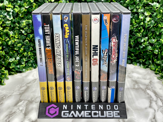 gamecube jeu titulaire soutien disque cas gaine by utilisateur 1068934888 loisir diy électronique joueur vidéo jeux 3d print model - Mito3D