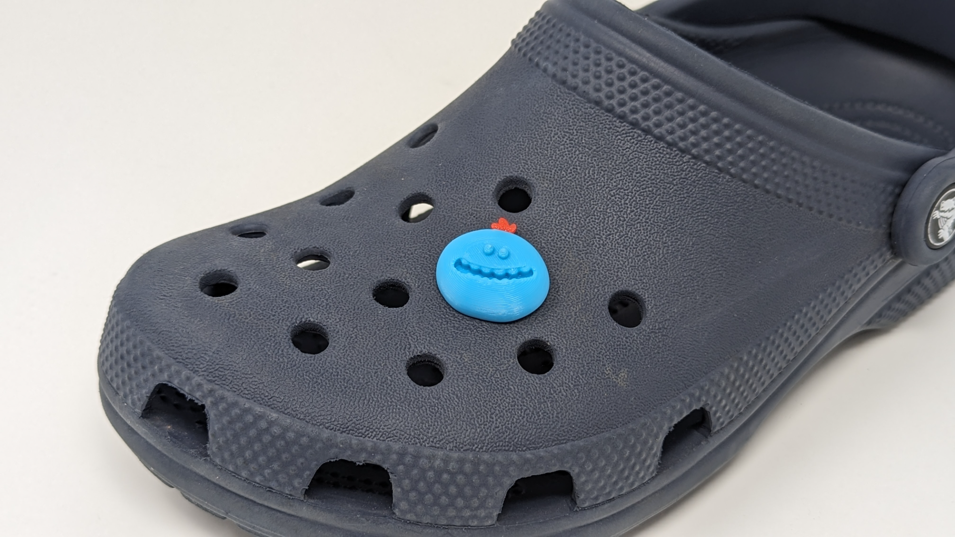 herr meeseeks krokodil charme by raumfahrerspiff mode schuhwerk rick morty jibbitz jibbet jibbit 3D print model - Mito3D