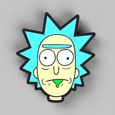 rick sanchez luce scatola by hildi3d domestico arredamento morty 3d print model - Mito3D