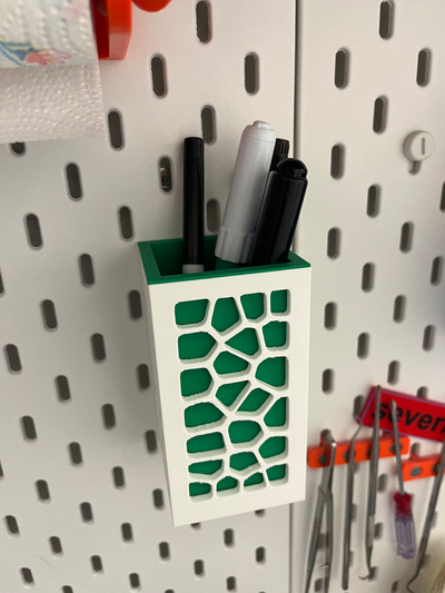 pen holder ikea skadis by matrixx tools organizers penholder orgainizer utensil 3d print model - Mito3D