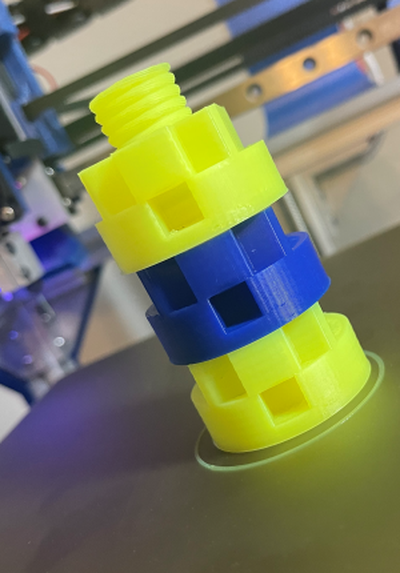 filament calibration cylinder by makers mashup 3d printer accessories 3dbenchy benchy calibrationtest 3dprinter 3dprintercalibration filamentcalibration calibrationcylinder filamentcalibrationcylinder 3d print model - Mito3D