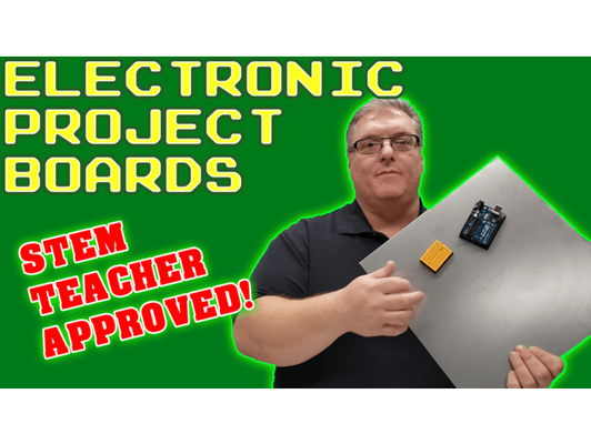magnetic electronic project boards by makers mashup hobby & diy electronics diyelectronics education educational science scienceeducation steam stem 3d print model - Mito3D