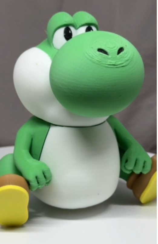 şişman yoshi süper mario rpg by ts yapımcılar oyuncaklar oyunlar karakterler oyuncak luigi video oyun oyuncu destek dekorasyon 3D print model - Mito3D