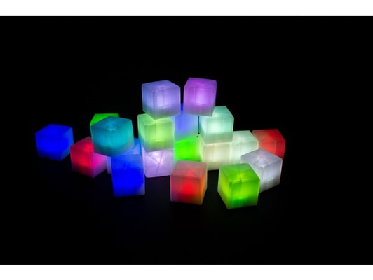 led cubo acento noche ligero by hacedores triturar juguetes juegos bloques portal portal2 te portacandelitas ledcube encendiendo luz luces nocturnas 3d 3dprint iluminación juguete 3d print model - Mito3D