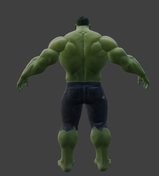 casco hulk by 3d tish impresora accesorios fortnite 3D print model - Mito3D