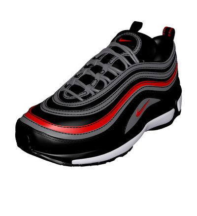 nike aria max 97 by wolfskrim moda calzature nikeair sneaker scarpa 3d print model - Mito3D