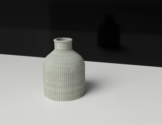 candle holder - minimalistic decor by nils kal household interior gift home 3d print model - Mito3D