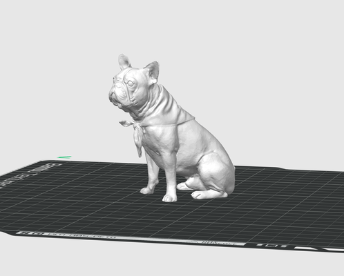 bulldog francese cane modello by terabite domestico animali domestici arte 3d print model - Mito3D