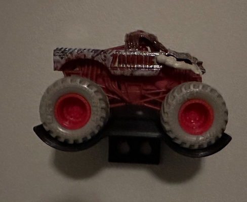 monster jam wall mount by lily flynn household decor truck lilyflynnco display home homeaccessories 3d print model - Mito3D