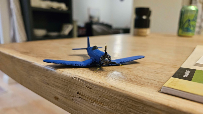 mini f4u vought korsar lesen rabatt neu gemischt by anrufe hobby diy stand 2 zoll klein miniatur flugzeug spaß spielzeug 3d print model - Mito3D