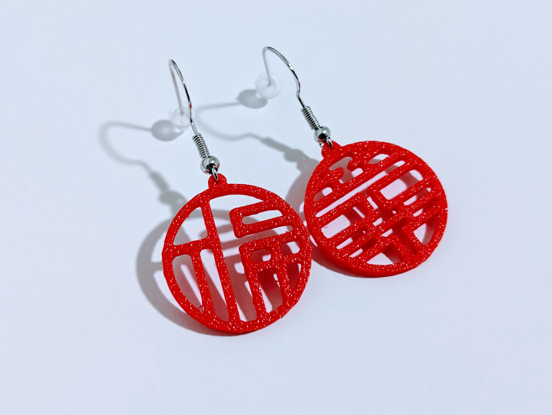 orecchini cinese anno by g w moda orecchio earing orecchino 2024 primavera festival 3D print model - Mito3D