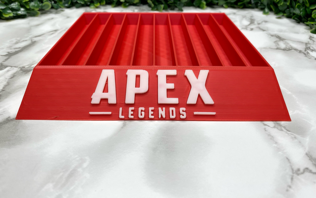 apex legends playstation game case holder by user 1068934888 hobby & diy electronics gamer video games 3d print model - Mito3D