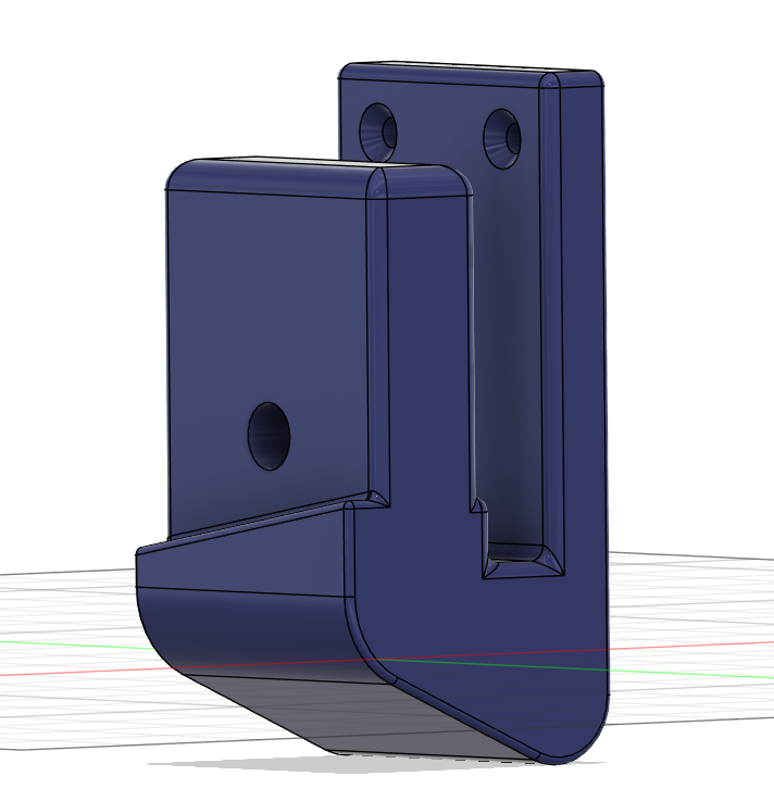 ar15 pared montar izquierda by hastcustom3dprints herramientas organizadores ar 15 3D print model - Mito3D