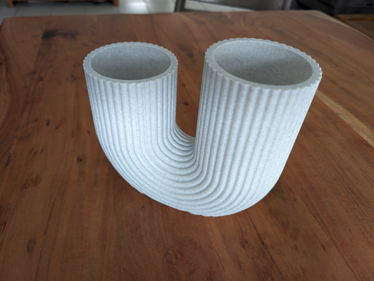 arcobaleno vaso by xyros6309 domestico arredamento arco fiore 3d print model - Mito3D