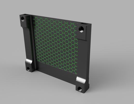 più piccola wallpart impilabile ams cremagliera remixato by pacifista 3d stampante parti 3d print model - Mito3D
