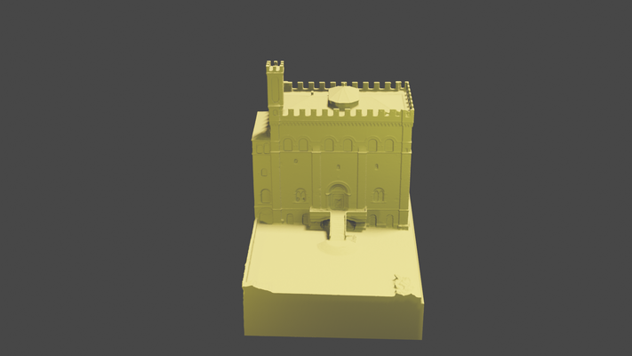 consoli palazzo modello gubbio by mrdasp miniature architettura 3d print model - Mito3D