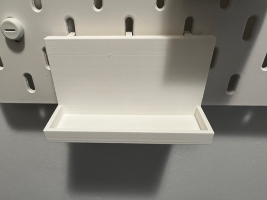 estante ikea pegboard remixado by aleki casa escritório 3d print model - Mito3D