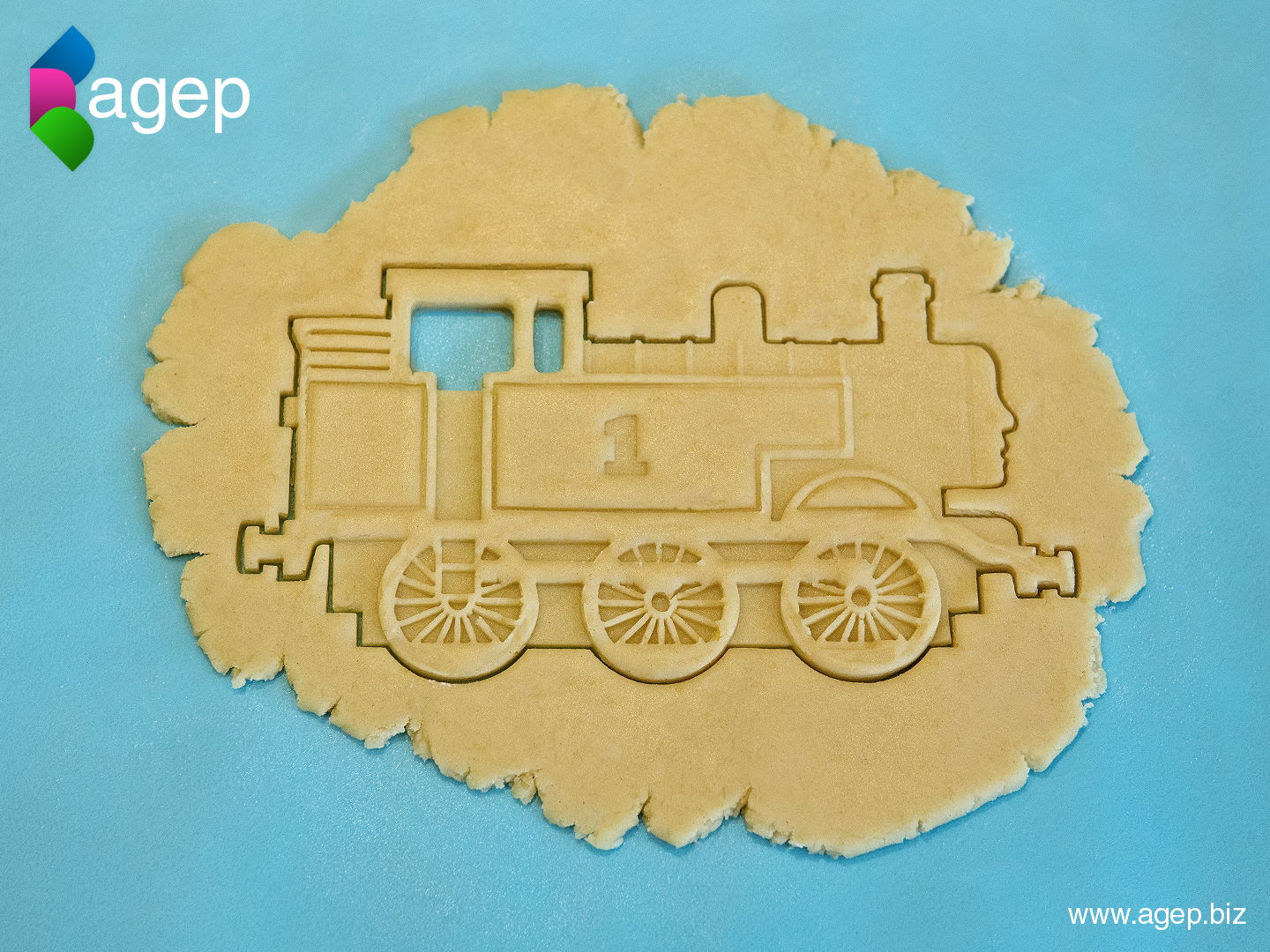 dettagliata tommaso serbatoio motore biscotto taglierina by agepbiz domestico casa modelli cookiecutter treno locomotiva thingiverse thomasandfriends thomasthetankengine 3D print model - Mito3D