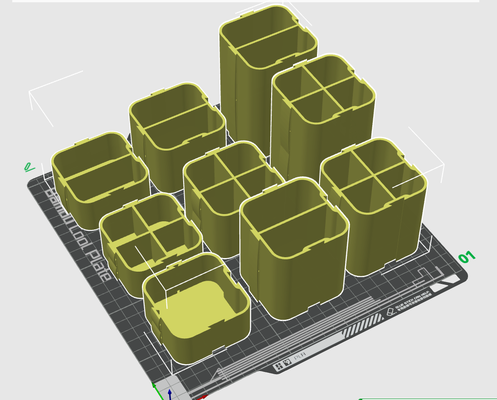 bureau boîte by console26 ménage bureau boite faire glisser rangement 3d print model - Mito3D