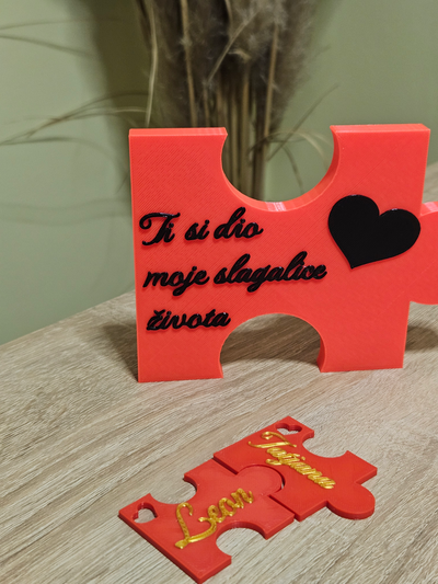 valentines day by lceple34 art 2d valentin'e keycahin keychain accessories love girl perfect color red 3d print model - Mito3D