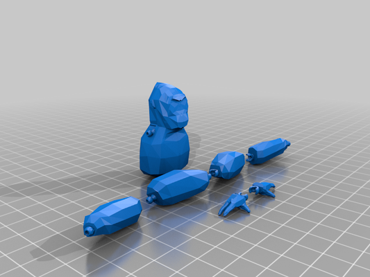 gorila etiqueta by braedendiaz0316 3d impressora teste modelos 3d print model - Mito3D