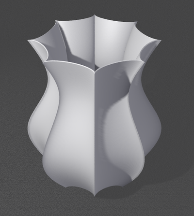 vase v4 by acemoon0803 generativ 3d modell my 3d print model - Mito3D