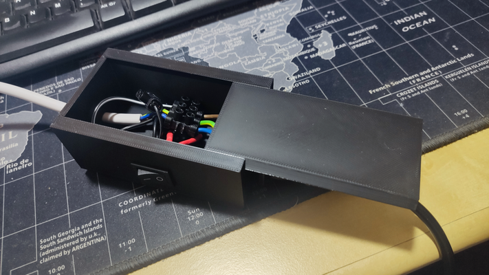 electric connection switched box by rodrild83 hobby & diy electronics 3d print model - Mito3D