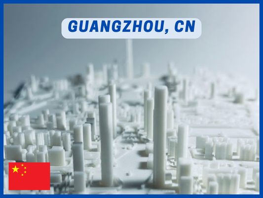 guangzhou chine minuscule 3d ville by 3dfolio miniatures architecture mini paysage urbain stl 3d print model - Mito3D