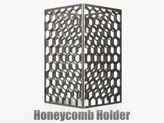 honeycomb pen holder by geeks3d tools organizers special design art honey comb pencil box gift penholder pencilholder specialbox surprise 3d print model - Mito3D