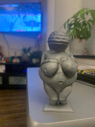 venus of willendorf by pzi 3d kunst skulpturen frau skulptur 30000 25000 bc archäologie geschichte 3d print model - Mito3D