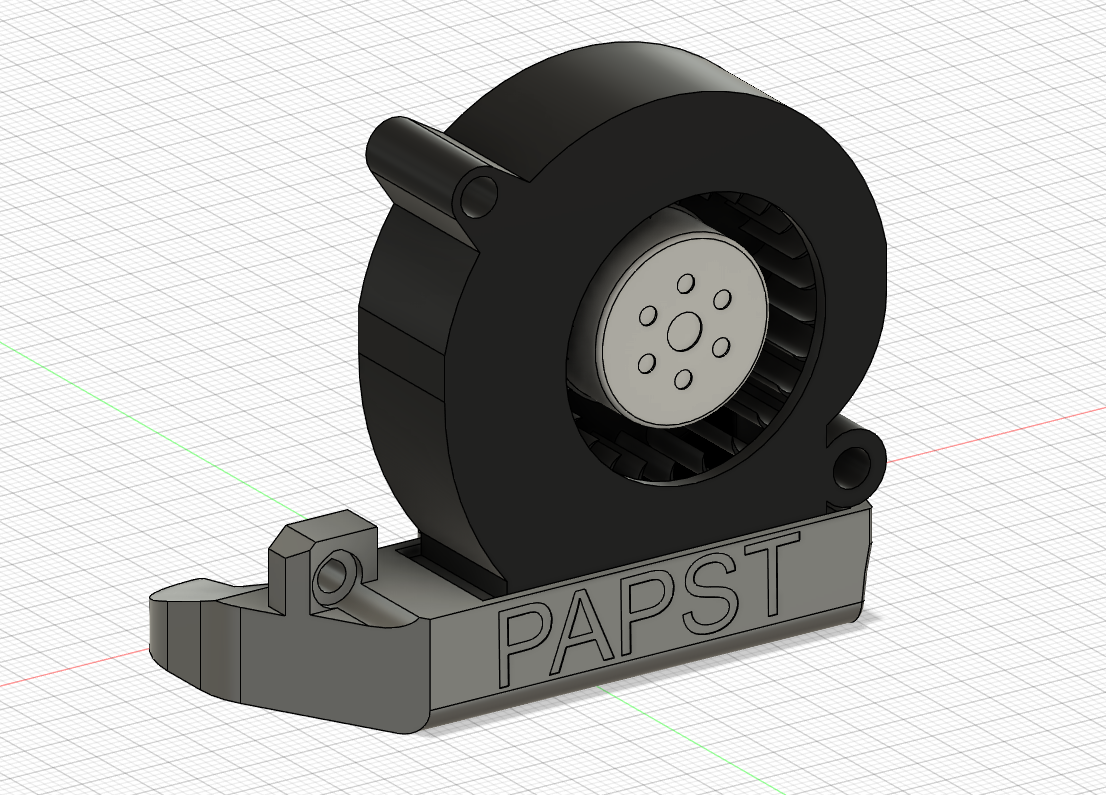 bär ventilator leitung ebm papst rlf35 neu gemischt by zerbrochener verstand 3d drucker teile fandukt leichentuch lüfterhaube partfan 3D print model - Mito3D