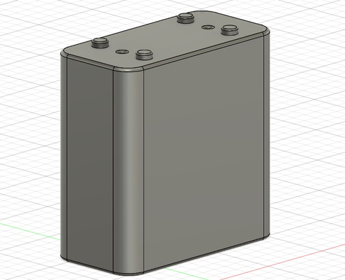 aza titán 240x pc caso funda pies by mente rota herramientas artilugio 3d print model - Mito3D