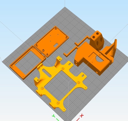 jgaurora a5x sozinho kit mod by observador mar 3d impressora acessórios cr10 thingiverse jgauroraa5x cr10clone 3d print model - Mito3D