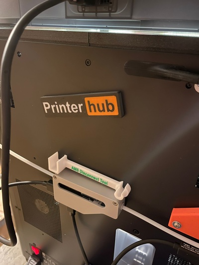 printer hub magnet by skillos art signs & logos logo mmu multicolor 2d ams 3d print model - Mito3D