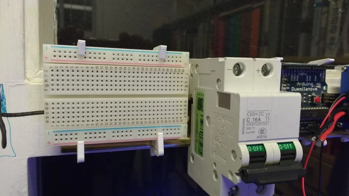 35mm din rail devre tahtası binmek by mandrake hobi kendin yap elektronik prototip oluşturma 3d print model - Mito3D