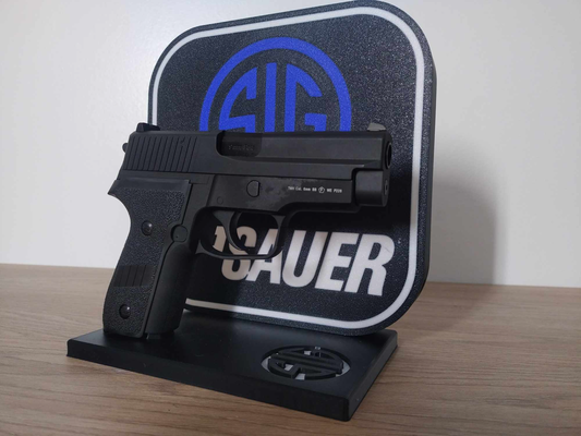 versione p320 228 conservazione lampada sig sauer by ateliergb arte modelli lampe in piedi pistola softair guidato p228 3d print model - Mito3D