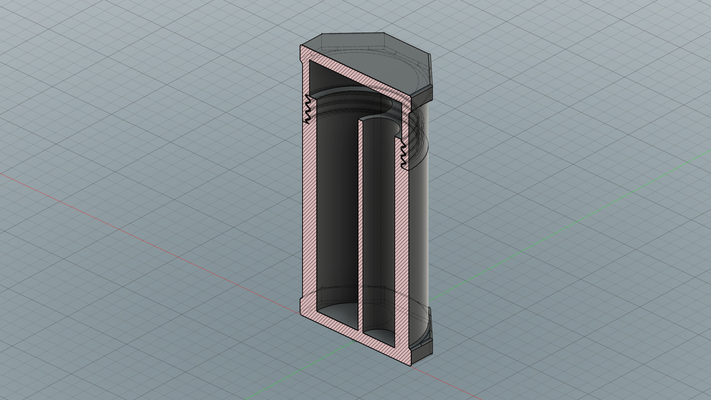 abrigo 1 rebatedor espaço fumar material by phil n8rvs ferramentas aparelhos 3d print model - Mito3D