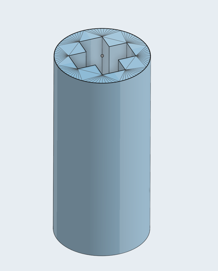 lego technic axle to 3mm hex adapter by print it perfect hobby & diy 3D print model - Mito3D