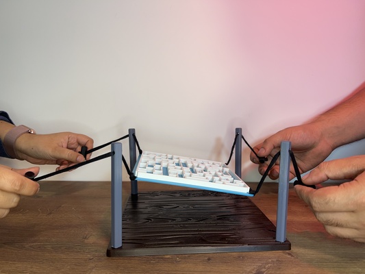 festa labirinto desafio by mef designs brinquedos jogos quebra cabeças bruxas funcional jogo tabuleiro casal mazepuzzle marblemaze 3d print model - Mito3D