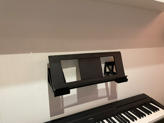 parete parentesi foglio musica titolare supporto yamaha p 45 pianoforte by philipp17 passatempo fai 3d print model - Mito3D