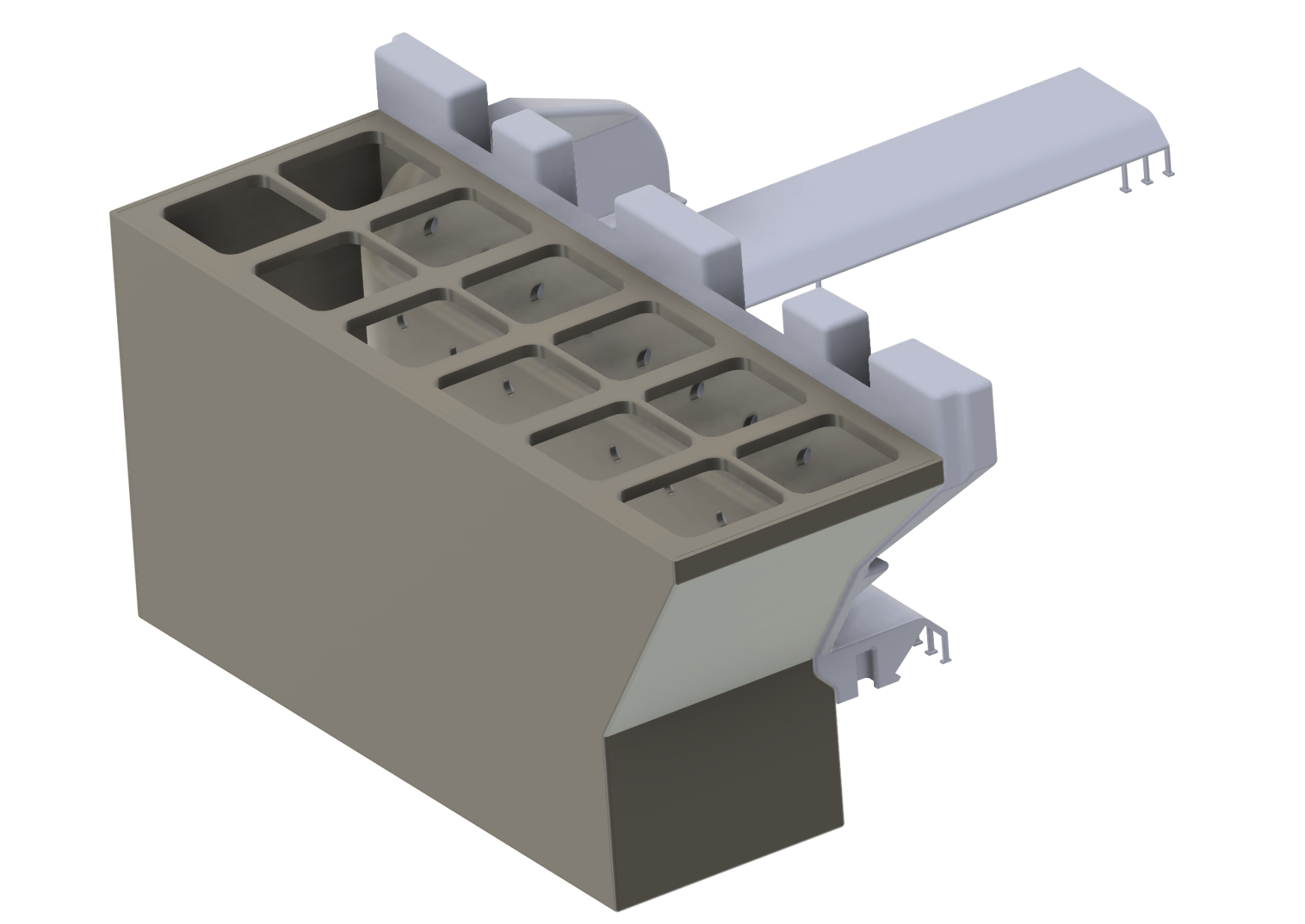 boîte outils ams riser remixé by ange drogue 3d imprimante accessoires outil 3D print model - Mito3D