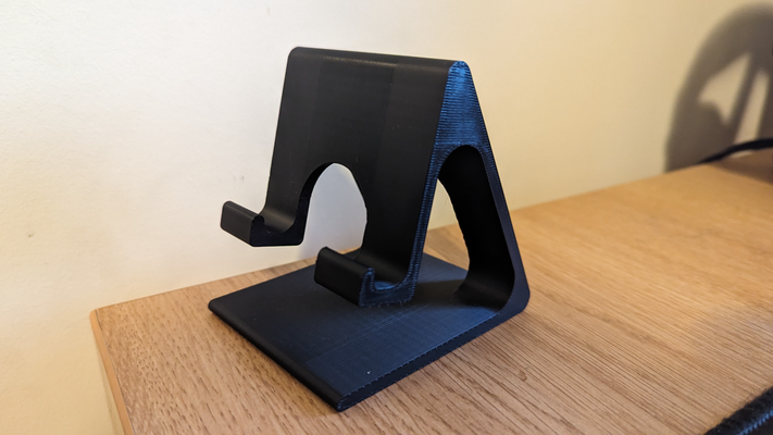 teléfono estante soporte by shaunrw casa oficina inteligente iphone google pixel 7 3d print model - Mito3D