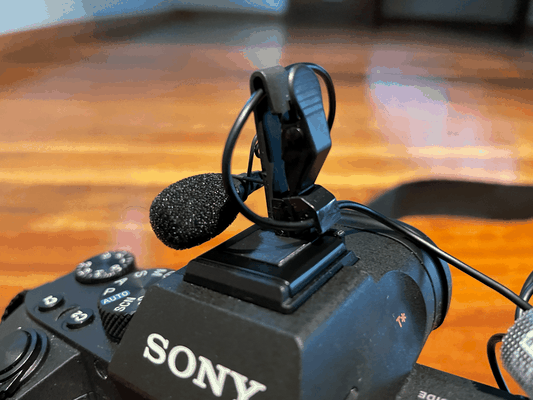 sony multi interface shoe cover lapel lavalier microphone clip remixed by j 1777909722 tools gadgets sonyalpha microphonemount lavaliermicmount 3d print model - Mito3D