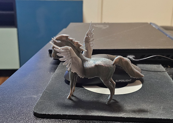 pegasus by beamr39 miniature creature cavallo greco mitologia dio 3d print model - Mito3D