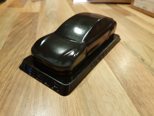 tesla model 3 zarif versiyon yeniden karıştırılmış by omartens1 hobi kendin yap araçlar araba teslamodel3 3d print model - Mito3D