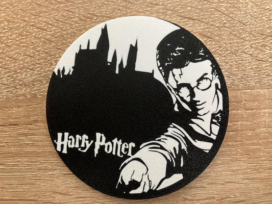 harry töpfer hogwarts untersetzer by yakubhroch kunst 2d 3d print model - Mito3D